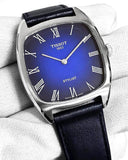 Tissot Stylist Quartz Blue Dial Blue Leather Strap Watch for Men - T159.909.16.043.00 Authentic Buy Shop Now