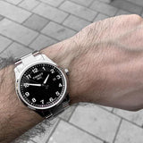 Tissot T-Sport Gent XL Black Dial Silver Steel Strap Watch for Men - T116.410.11.057.00 Authentic Buy Shop Now