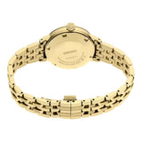 Seiko Presage Cocktail Time Automatic Diamonds Gold Dial Gold Steel Strap Watch for Women - SRE018J1 Authentic Buy Shop Now
