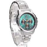 Maserati Successo Chronograph Green Dial Silver Steel Strap Watch for Men - R8873621043 Authentic Buy Shop Now
