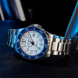 Citizen Mechanical Automatic White Dial Silver Steel Strap Watch for Men - NJ0171-81A Buy Now By Citizen