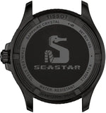 Tissot Seastar 1000 Red Dial Black Steel Strap Watch for Men - T120.410.33.421.00 Authentic Buy Shop Now