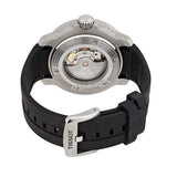 Tissot Seastar 2000 Professional Powermatic 80 Black Dial Black Rubber Strap Watch for Men - T120.607.17.441.01 Authentic Buy Shop Now