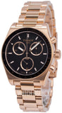 Tissot PRS 516 Chronograph Black Dial Rose Gold Steel Strap Watch for Men - T149.417.33.051.00 Authentic Buy Shop Now