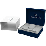 Maserati Competizione Silver Dial Silver Steel Strap Watch for Men - R8853100045 Authentic Buy Shop Now