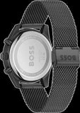 Hugo Boss Skytraveller Chronograph Black Dial Black Mesh Strap Watch for Men - 1514150 Buy Now By Hugo Boss