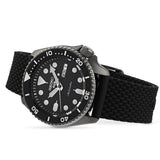 Seiko 5 Sports SKX Series Automatic Black Dial Black Silicone Strap Watch for Men - SRPD65K2 Authentic Buy Shop Now