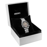 Seiko 5 Sports SKX Street Stonewash Black Dial Silver Steel Strap Watch for Men - SRPL79K1 Authentic Buy Shop Now