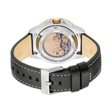 Citizen Mechanical Automatic Black Dial Black Leather Strap Watch for Men - NJ0176-10E Buy Now By Citizen