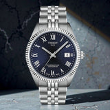 Tissot Ballade Powermatic 80 COSC Blue Dial Silver Steel Strap Watch for Men - T156.408.11.043.00 Authentic Buy Shop Now