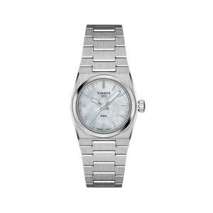 Tissot PRX Quartz Mother of Pearl Dial Silver Steel Strap Watch for Women- T137.210.11.111.00 Authentic Buy Shop Now