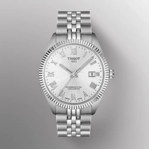 Tissot Ballade Powermatic 80 COSC Silver Dial Silver Steel Strap Watch for Men - T156.408.11.033.00 Authentic Buy Shop Now
