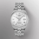 Tissot Ballade Powermatic 80 COSC Silver Dial Silver Steel Strap Watch for Men - T156.408.11.033.00 Authentic Buy Shop Now