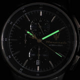 Maserati Sorpasso Chronograph Blue Dial Silver Steel Strap Watch for Men - R8873624004 Authentic Buy Shop Now