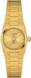 Tissot PRX 25mm Gold DIal Gold Steel Strap Watch for Women - T137.010.33.021.00 Authentic Buy Shop Now