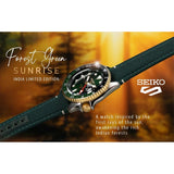 Seiko 5 Sports Forest Green Sunrise Limited Edition Green Dial Silver Steel Strap Watch for Men - SSK050K1 Authentic Buy Shop Now