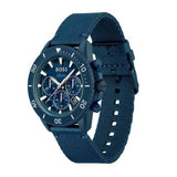Hugo Boss Admiral Chronograph Blue Dial Blue Nylon Strap Watch for Men - 1513919 Authentic Buy Shop Now