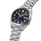 Seiko 5 Sports Automatic Blue Dial Silver Steel Strap Watch for Men - SRPL55K1 Authentic Buy Shop Now