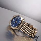 Citizen Tsuyosa 60 Automatic Blue Dial Rose Gold Steel Strap Watch for Men - NK0023-57L Authentic Buy Shop Now