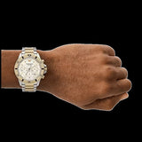 Emporio Armani World Explorer Chronograph Cream Dial Two Tone Steel Strap Watch for Men - AR11606 Buy Now By Emporio Armani