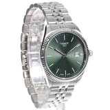 Tissot Ballade Quartz Green Dial Silver Steel Strap Watch for Men - T156.410.11.091.00 Authentic Buy Shop Now