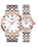 Tissot T Classic Dream Quartz White Dial Two Tone Steel Strap Watch for Men - T129.410.22.013.00 Authentic Buy Shop Now