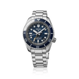Seiko Prospex 1968 Heritage Divers GMT The Great Wave Limited Edition Blue Dial Silver Steel Strap Watch for Men - SPB509J1 Authentic Buy Shop Now
