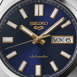 Seiko 5 Sports Automatic Blue Dial Silver Steel Strap Watch for Men - SRPL55K1 Authentic Buy Shop Now