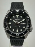 Seiko 5 Sports SKX Series Automatic Black Dial Black Silicone Strap Watch for Men - SRPD65K2 Authentic Buy Shop Now