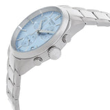 Tissot PR 100 Chronograph Light Blue Dial Silver Steel Strap Watch for Men - T150.417.11.351.00 Authentic Buy Shop Now