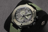 Tissot T Race Chronograph Black Dial Green Rubber Strap Watch for Men - T141.417.37.061.02 Buy Now By Tissot