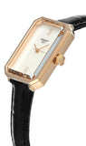 Tissot SRV White Mother of Pearl Dial Black Leather Strap Watch for Women - T160.110.36.113.00 Authentic Buy Shop Now