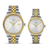 Tissot Ballade Quartz Silver Dial Two Tone Steel Strap Watch for Women - T156.210.22.031.00 Authentic Buy Shop Now