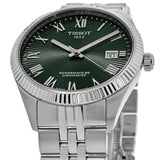 Tissot Ballade Powermatic 80 COSC Green Dial Silver Steel Strap Watch for Men - T156.408.11.093.00 Authentic Buy Shop Now