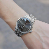 Seiko Presage Cocktail Time Automatic Black Dial Silver Steel Strap Watch for Men - SRPE17J1 Authentic Buy Shop Now