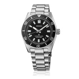 Seiko Prospex 1965 Heritage Divers Automatic Black Dial Silver Steel Strap Watch for Men - SPB453J1 Authentic Buy Shop Now