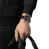 Tissot Seastar 1000 Quartz Black Dial Black Steel Strap Watch for Men - T120.410.33.051.00 Authentic Buy Shop Now