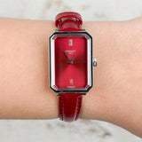 Tissot SRV Red Dial Red Leather Strap Watch for Women - T160.110.16.423.00 Authentic Buy Shop Now