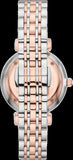 Emporio Armani Gianni T Bar Silver Dial Two Tone Steel Strap Watch for Women - AR11537 Buy Now By Emporio Armani