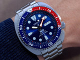 Seiko Prospex Sea Padi Blue Dial Silver Steel Strap Watch for Men - SRPE99K1 Authentic Buy Shop Now