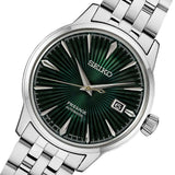 Seiko Presage Cocktail Time Automatic Green Dial Silver Steel Strap Watch for Men - SRPE15J1 Authentic Buy Shop Now