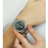 Maserati Competizione Black Dial Silver Steel Strap Watch for Men - R8853100028 Authentic Buy Shop Now