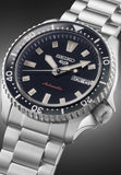 Seiko 5 Sports SKX Automatic Black Dial Silver Steel Strap Watch for Men - SRPL85K1 Authentic Buy Shop Now