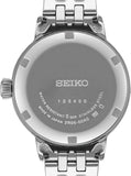 Seiko Presage Cocktail Time Automatic Skydiving Diamonds Blue Dial Silver Steel Strap Watch for Women - SRE007J1 Authentic Buy Shop Now