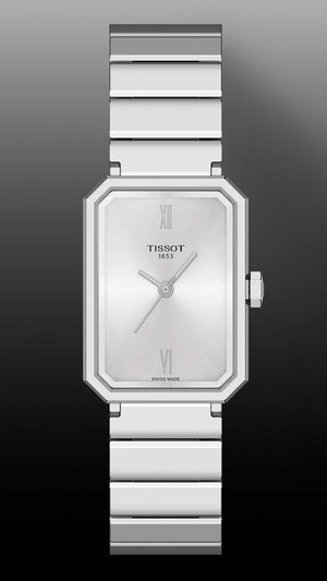 Tissot SRV Silver Dial Silver Steel Strap Watch for Women - T160.110.11.033.00 Authentic Buy Shop Now