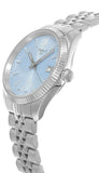 Tissot Ballade Quartz Blue Dial Silver Steel Strap Watch for Women - T156.210.11.351.00 Authentic Buy Shop Now