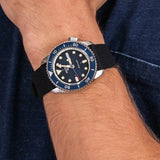 Seiko 5 Sports SKX Automatic Blue Dial Blue Silicone Strap Watch for Men - SRPD71K2 Authentic Buy Shop Now