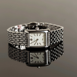 Tory Burch Eleanor White Dial Silver Steel Strap Watch for Women - TBW1069 Buy Now By Tory Burch