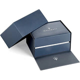Maserati Tradizione Chronograph White Dial Gold Steel Strap Watch for Men - R8873646003 Authentic Buy Shop Now