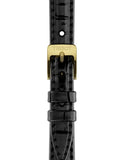 Tissot SRV Black Mother of Pearl Dial Black Leather Strap Watch for Women - T160.110.36.126.00 Authentic Buy Shop Now